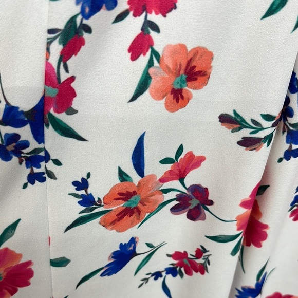 Calvin Klein Red and Pink Sleeveless Maxi Dress - Picture 14 of 15